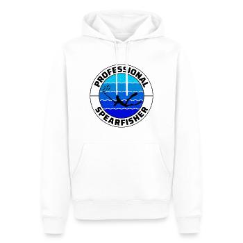 Speerfischen Speerfischen Speerfischer Fischen - Männer Premium Bio Hoodie - Weiß - Vorne - Nico (187cm)