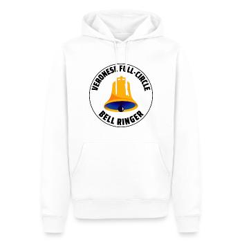 Veronese Full-Circle Bell Ringer Ringing Hobby - Sweat à capuche Premium bio Homme - blanc - Devant - Nico (187cm)