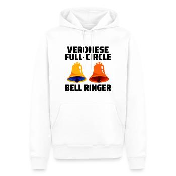 Veronese Full-Circle Bell Ringer Ringing Hobby - Sweat à capuche Premium bio Homme - blanc - Devant - Nico (187cm)