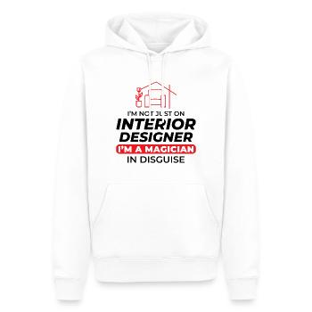 Innenarchitekt Dekorationsdesign Profi - Männer Premium Bio Hoodie - Weiß - Vorne - Nico (187cm)