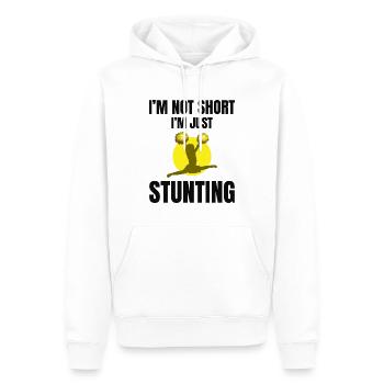 Pom-pom girl Cheerleading Girl Cheering Cheer Squad - Sweat à capuche Premium bio Homme - blanc - Devant - Nico (187cm)