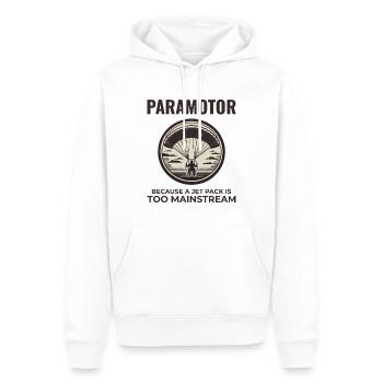 Motorschirmpilot Motorschirm Motorschirm - Männer Premium Bio Hoodie - Weiß - Vorne - Nico (187cm)