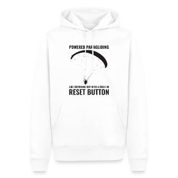Motorschirmpilot Motorschirm Motorschirm - Männer Premium Bio Hoodie - Weiß - Vorne - Nico (187cm)