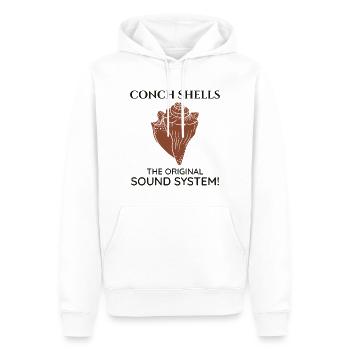 Muschel Muschel Sammler Beachcomber Muschel - Männer Premium Bio Hoodie - Weiß - Vorne - Nico (187cm)