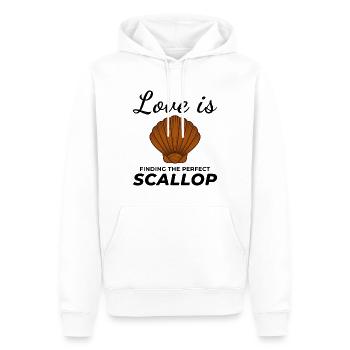 Jakobsmuscheln Sammler Strandräuber Schalentiere - Männer Premium Bio Hoodie - Weiß - Vorne - Nico (187cm)