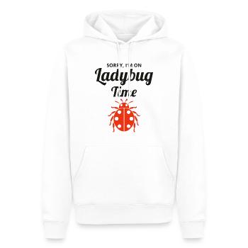 Marienkäfer Insektensammler Entomologie Entomologe - Männer Premium Bio Hoodie - Weiß - Vorne - Nico (187cm)