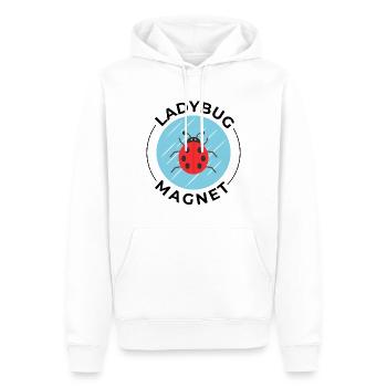 Marienkäfer Insektensammler Entomologie Entomologe - Männer Premium Bio Hoodie - Weiß - Vorne - Nico (187cm)
