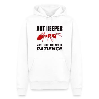 Ameisenhalter Ameisenliebhaber Entomologe Insektensammler - Männer Premium Bio Hoodie - Weiß - Vorne - Nico (187cm)