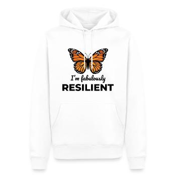 Schmetterlinge, Schmetterlinge, Insektensammler, Entomologie - Männer Premium Bio Hoodie - Weiß - Vorne - Nico (187cm)