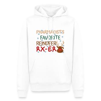 Pharmacist Weihnachten favorite Reindeer - Männer Premium Bio Hoodie - Weiß - Vorne - Nico (187cm)