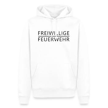Freiwillige Feuerwehr - Männer Premium Bio Hoodie - Weiß - Vorne - Nico (187cm)