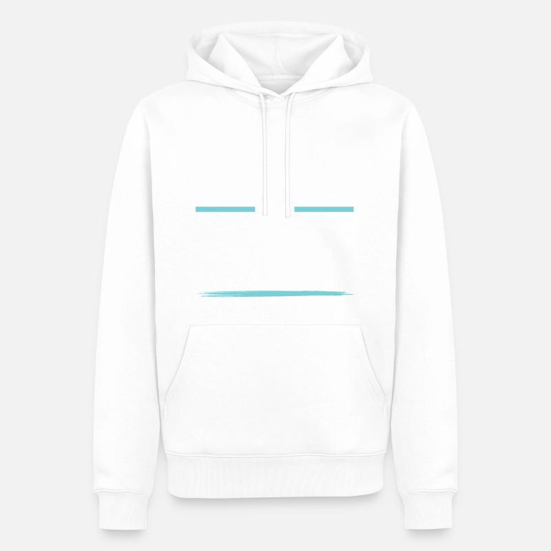 Équipage de la mariée - Sweat à capuche Premium bio Homme - blanc