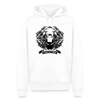 Hamster Monster - Männer Premium Bio Hoodie - Weiß - Vorne - Nico (187cm)