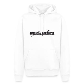 Aktien meme - Männer Premium Bio Hoodie - Weiß - Vorne - Nico (187cm)