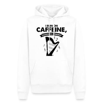 Conceptions de harpiste pour conceptions de harpiste - Sweat à capuche Premium bio Homme - blanc - Devant - Nico (187cm)
