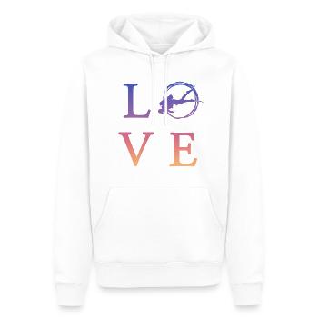 Tauchen Diving - Männer Premium Bio Hoodie - Weiß - Vorne - Nico (187cm)