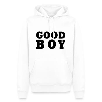 Good boy - Männer Premium Bio Hoodie - Weiß - Vorne - Nico (187cm)