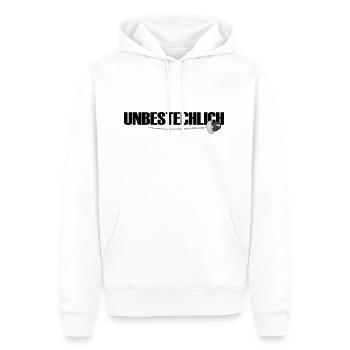 escrime fleuret épée escrimeur incorruptible - Sweat à capuche Premium bio Homme - blanc - Devant - Nico (187cm)