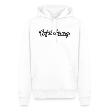 gefäßchirurg - Männer Premium Bio Hoodie - Weiß - Vorne - Nico (187cm)