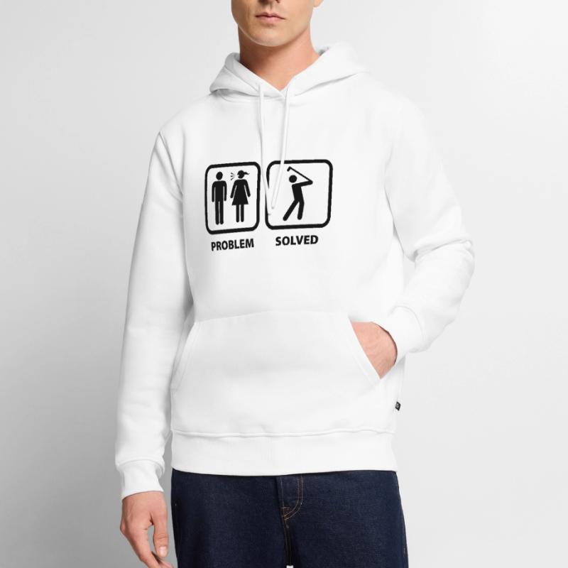 Problem Solved Golf Men’s Premium Organic Hoodie