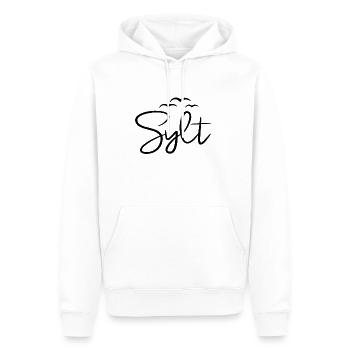 Sylt Insel Möwen Nordsee - Männer Premium Bio Hoodie - Weiß - Vorne - Nico (187cm)