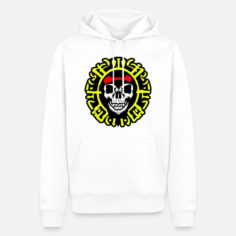 Medaille der Schande - Männer Premium Bio Hoodie - Weiß
