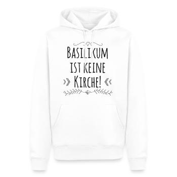 Kochen Spruch Basilikum - Männer Premium Bio Hoodie - Weiß - Vorne - Nico (187cm)