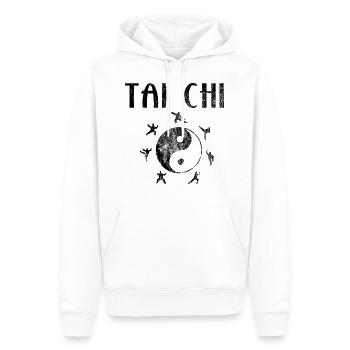 Tai Chi Tai Chi Geschenk Für Fans der Chinesische - Männer Premium Bio Hoodie - Weiß - Vorne - Nico (187cm)
