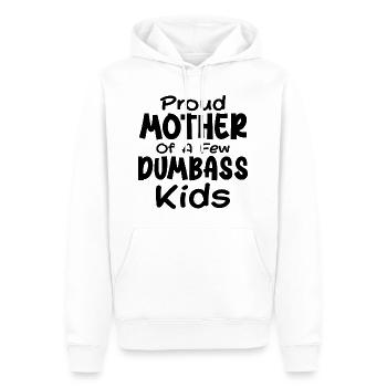Stolze Mutter von ein paar Kindern Muttertag - Männer Premium Bio Hoodie - Weiß - Vorne - Nico (187cm)