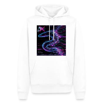 Semantischer Schleim - System Error - Männer Premium Bio Hoodie - Weiß - Vorne - Nico (187cm)