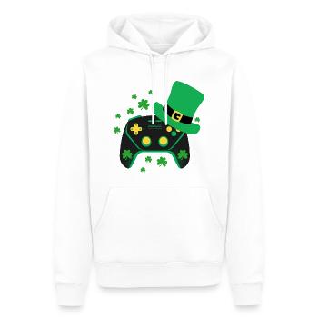 Fröhlichen St Patrick Tag. St. Patrick's Day! - Männer Premium Bio Hoodie - Weiß - Vorne - Nico (187cm)