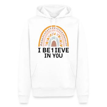 Legasthenie-Intervention für Legasthenie-Therapie - Männer Premium Bio Hoodie - Weiß - Vorne - Nico (187cm)