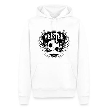 Meister - Männer Premium Bio Hoodie - Weiß - Vorne - Nico (187cm)