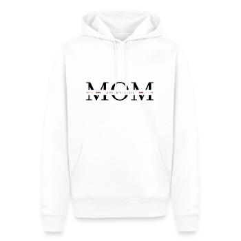 Happy Mother’s Day - Mom - Sweat à capuche Premium bio Homme - blanc - Devant - Nico (187cm)