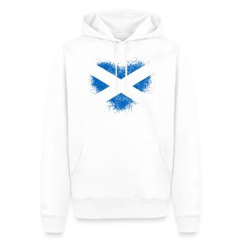 Schottland - Männer Premium Bio Hoodie - Weiß - Vorne - Nico (187cm)