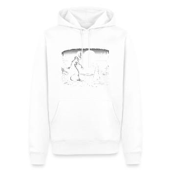 Bruh Formerly Known Funny Bruh Meme Mama Mommy Mom - Männer Premium Bio Hoodie - Weiß - Vorne - Nico (187cm)