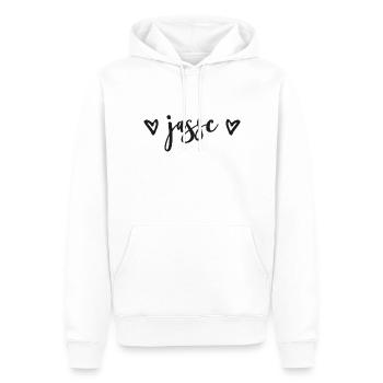 Schweizerdeutsch Jassen Kartenspiel - Jasse - Männer Premium Bio Hoodie - Weiß - Vorne - Nico (187cm)