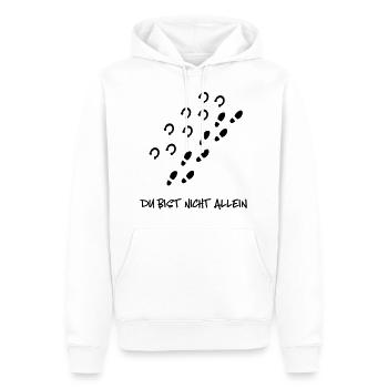 Horse - Men’s Premium Organic Hoodie - white - Front - Nico (187cm)