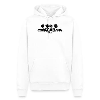 ACAB COPACABANA Shirt cadeau cadeau 1312 tous les flics - Sweat à capuche Premium bio Homme - blanc - Devant - Nico (187cm)
