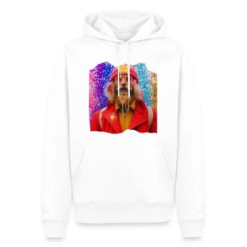 Trendy colorful man - Men’s Premium Organic Hoodie - white - Front - Nico (187cm)