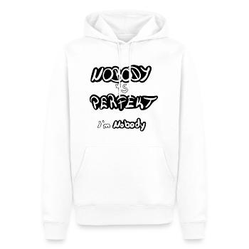 BE849170 E996 4A09 A23C B2237DFFBA6F - Männer Premium Bio Hoodie - Weiß - Vorne - Nico (187cm)