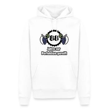 88. Geburtstag - 88 Jahre zur Perfektion gereift - Männer Premium Bio Hoodie - Weiß - Vorne - Nico (187cm)