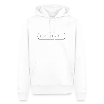 Original - Männer Premium Bio Hoodie - Weiß - Vorne - Nico (187cm)