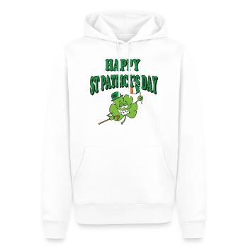 Glücklichen St Patrick Tag - Männer Premium Bio Hoodie - Weiß - Vorne - Nico (187cm)