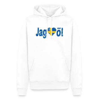 Beer drinking Sweden - Men’s Premium Organic Hoodie - white - Front - Nico (187cm)