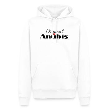 Anubis original - Sweat à capuche Premium bio Homme - blanc - Devant - Nico (187cm)