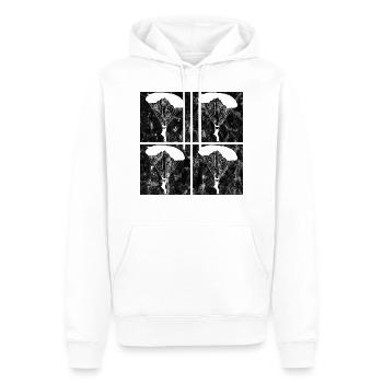 Fallschirmspringer Fallschirm Fallschirmspringen - Männer Premium Bio Hoodie - Weiß - Vorne - Nico (187cm)
