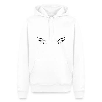 deux anges d’aile voler symbole protéger - Sweat à capuche Premium bio Homme - blanc - Devant - Nico (187cm)
