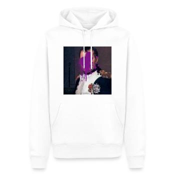 Napoleon Graffiti - Männer Premium Bio Hoodie - Weiß - Vorne - Nico (187cm)