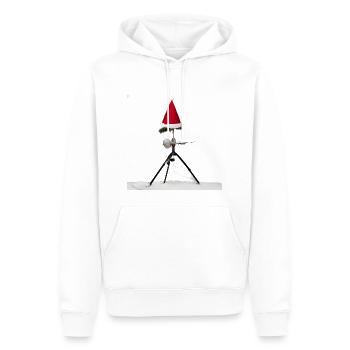 Ham Radio - Männer Premium Bio Hoodie - Weiß - Vorne - Nico (187cm)